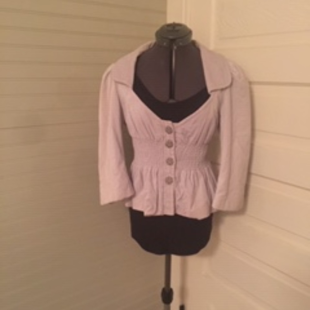 Anthropologie Elevenses Victorian-Style Jacket